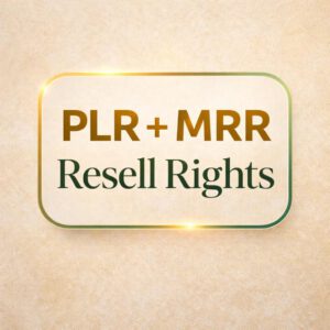 Healthy Eating Course - PLR & MRR Rights